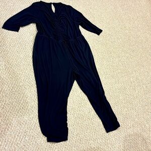 Like new, one piece jumpsuit, Dark Blue, Super Comfortable Lounge Wear